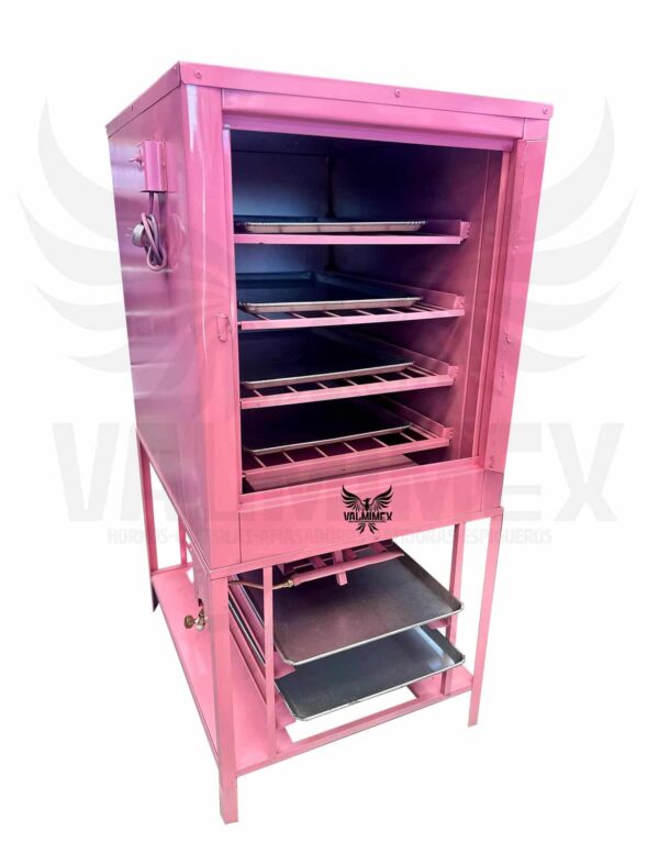 Horno para 4 charolas puerta de ropero color rosa. - Imagen 2